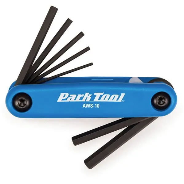 Park Tool AWS-10 - Fold-Up Hex Wrench Set