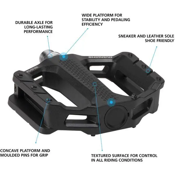 Shimano PD-EF202 MTB flat pedals - Image 4